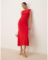 Forever New - Cut-Out Ruched Jersey Midaxi Dress - Lyst