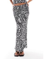 ASOS - Asos Desisn Maxi Skirt Co-ord - Lyst