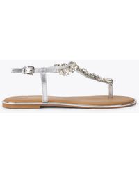 KG by Kurt Geiger - Rudy Flat Sandals - Lyst