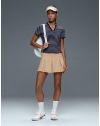 Oysho - Striped Comfortlux Short-sleeved Polo Shirt - Lyst