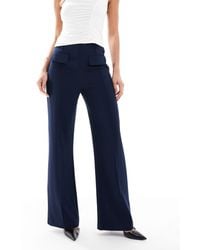 ASOS - Tailored Double Pocket Seam Detail Trousers - Lyst