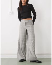 Collusion - Low Rise Wide Leg Tailored Pants - Lyst
