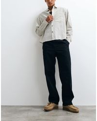 Gap - Pull On Linen Mix Trousers - Lyst