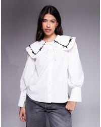 River Island - – popeline-hemdbluse - Lyst