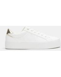 Pull&Bear - Sneakers Met Plateauzool - Lyst