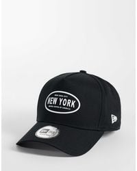 KTZ - E Frame New York Rubber Logo Patch Cap - Lyst