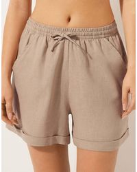 Calzedonia - Linen And Viscose Shorts - Lyst