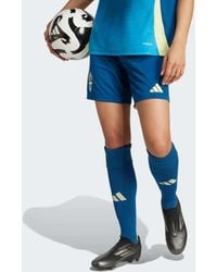 adidas Originals - Suède équipe féminine - short extérieur 25- marine - Lyst