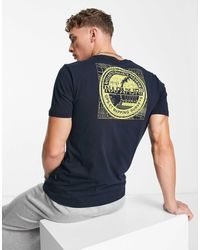 Napapijri - S-edo Back Print T-shirt - Lyst