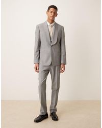 ASOS - Wool Mix Slim Suit Trousers - Lyst