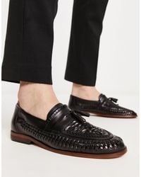 ASOS - Loafers With Weave Detail - Lyst
