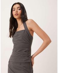 Nia - Ventura Co-Ord Halter Neck Top - Lyst