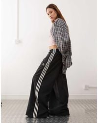 adidas Originals - Adicolor Wide Leg Track Pants - Lyst