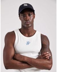 Tommy Hilfiger - Resort Logo Slim Fit Ribbed Tank Top - Lyst