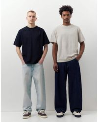 Pull&Bear - 2-pack Of Basic T-shirts - Lyst