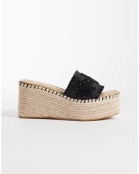 Glamorous - Espadrilles Wedge Heeled Sandals - Lyst