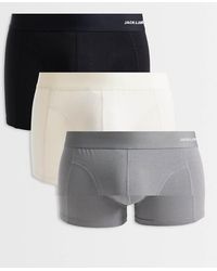 Jack & Jones - 3 Pack Bamboo Trunks - Lyst