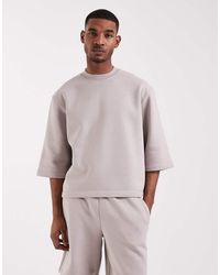 ASOS - Co-Ord Relaxed Short Sleeve Sweatshirt - Lyst