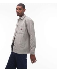 Tommy Hilfiger - – hemdjacke aus cord - Lyst