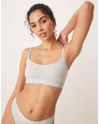 Polo Ralph Lauren - Polo Essentials Scoop Bralette - Lyst