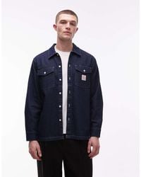 Levi's - Sobrecamisa Vaquera Azul Añil Workwear De -Azul Marino - Lyst