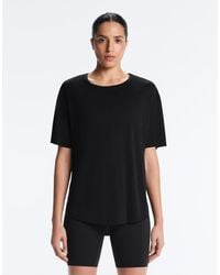 Oysho - Modal Blend Short-sleeved T-shirt - Lyst