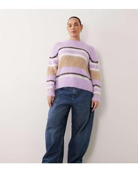 ASOS - Asos Design Curve High Waisted Barrel Leg Jeans - Lyst