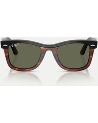 Ray-Ban - Wayfarer Street Neat Square Polarised Sunglasses With Lens - Lyst