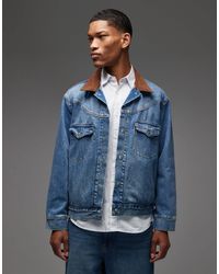 Levi's - – shorthorn – truckerjacke aus denim - Lyst