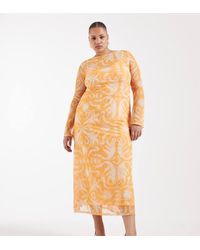 Never Fully Dressed - Cairo Reversible Mesh Maxi Dress - Lyst