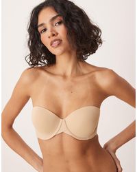 Calvin Klein - – trägerloser, nahtloser bh mit seitlichem verschluss - Lyst