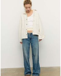 Stradivarius - Jacket With Patch Pockets - Lyst