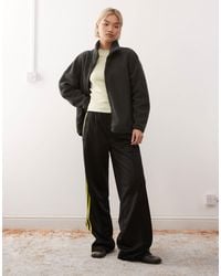 Noisy May - Zip Through Funnel Fleece - Lyst