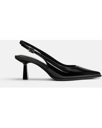 Pull&Bear - – vinyl-slingback-schuhe - Lyst