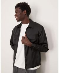 ASOS - Overshirt With Patch Pockets - Lyst
