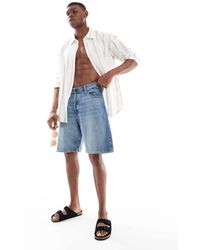 Jack & Jones - Tony Loose Fit Denim Short - Lyst