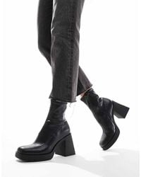 Stradivarius - Platform Heel Ankle Boot - Lyst