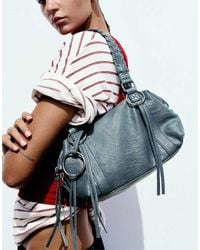 Pull&Bear - Ring Detail Shoulder Bag - Lyst
