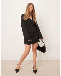 ASOS - Tailored Cocoon Sleeve Mini Dress - Lyst