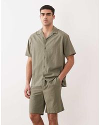 Jack & Jones - Co-ord Textured Shorts - Lyst