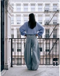 Lioness - Horseshoe Barrel Leg Jeans - Lyst