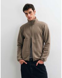 Only & Sons - Hoogsluitende Fleece - Lyst