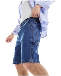 Lee Jeans - Straight Fit Denim Carpenter Shorts - Lyst