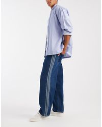 adidas Originals - Firebird Loose Fit Jeans - Lyst