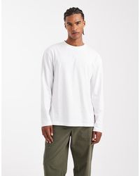ASOS - Basic Ruimvallend T-Shirt Met Lange Mouwen - Lyst