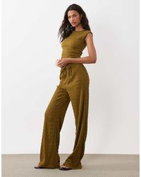 Brave Soul - Textured Pants - Lyst