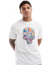 PS by Paul Smith - T-shirt With Skull Print - Lyst