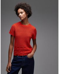 Levi's - Gehaakte Gebreide Top - Lyst