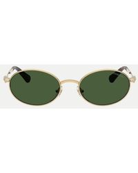 Swarovski - Oval Sunglasses With Lens - Lyst