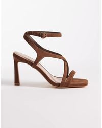 London Rebel - Elin Heeled Strappy Sandal - Lyst